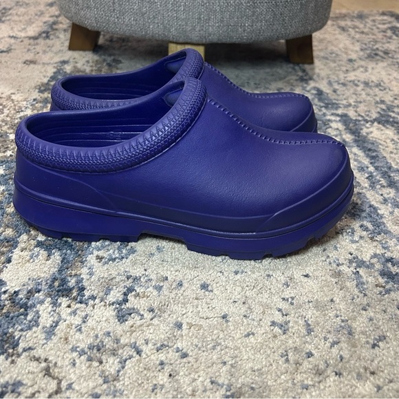 Ugg Navy Blue Tasman X Waterproof Slipper Rain Boots Size 8 - Picture 1 of 8